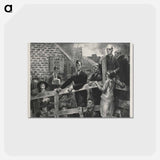 アートポストカード-The Appeal to the People
 - ボストン公共図書館 Postcard.