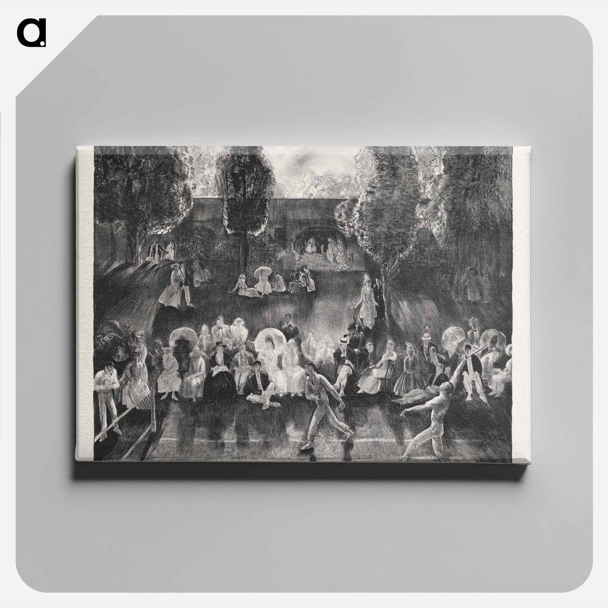 アートパネル-Tennis
 - ボストン公共図書館 Canvas.