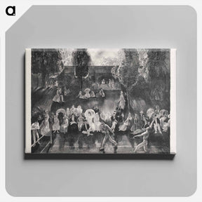アートパネル-Tennis
 - ボストン公共図書館 Canvas.