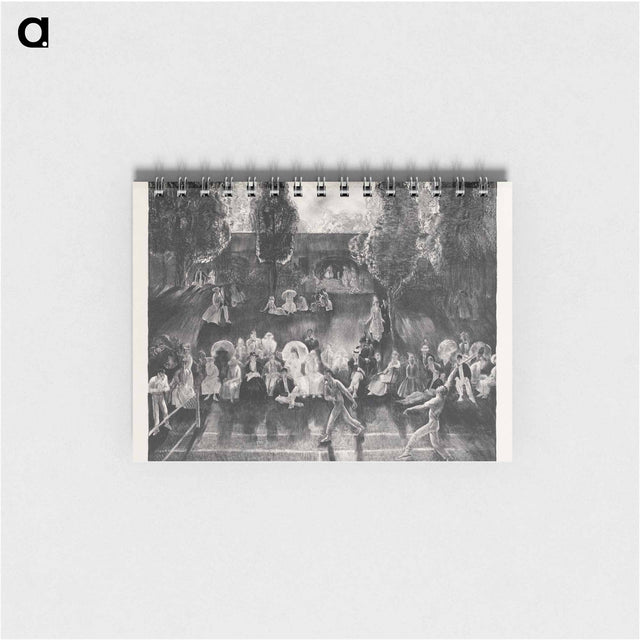 アートメモ帳-Tennis
 - ボストン公共図書館 Memo.