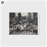 アートポストカード-Tennis
 - ボストン公共図書館 Postcard.
