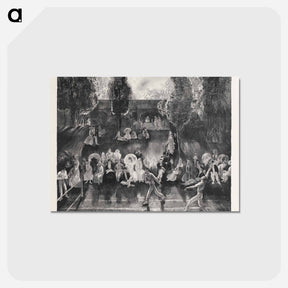 アートポストカード-Tennis
 - ボストン公共図書館 Postcard.