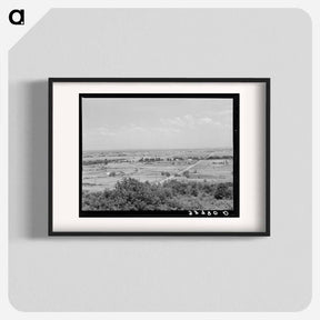 アートポスター-Landscape near Muskogee
 - ラッセル リー Poster.