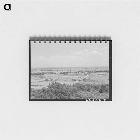 アートメモ帳-Landscape near Muskogee
 - ラッセル リー Memo.