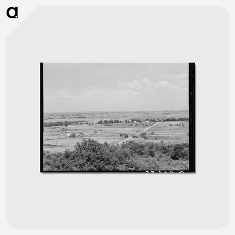 アートポストカード-Landscape near Muskogee
 - ラッセル リー Postcard.