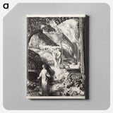 アートパネル-Farewell to Utopia
 - ボストン公共図書館 Canvas.