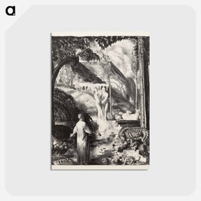 アートポストカード-Farewell to Utopia
 - ボストン公共図書館 Postcard.