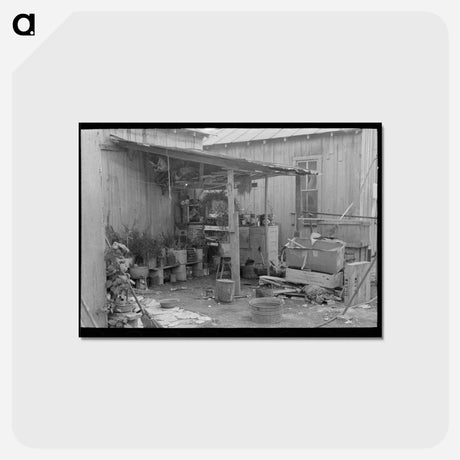 アートポストカード-Household Goods in San Antonio
 - ラッセル リー Postcard.