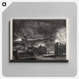 アートパネル-Allan Donn Puts to Sea
 - ボストン公共図書館 Canvas.