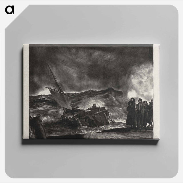アートパネル-Allan Donn Puts to Sea
 - ボストン公共図書館 Canvas.