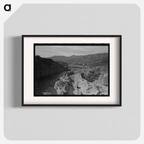 アートポスター-Shasta Dam Construction
 - ラッセル リー Poster.