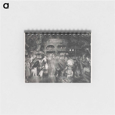 アートメモ帳-The Tournament
 - ボストン公共図書館 Memo.