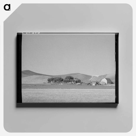 アートパネル-Farmstead and Wheatland
 - ラッセル リー Canvas.