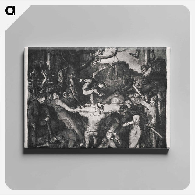 アートパネル-Initiation in the Frat
 - ボストン公共図書館 Canvas.