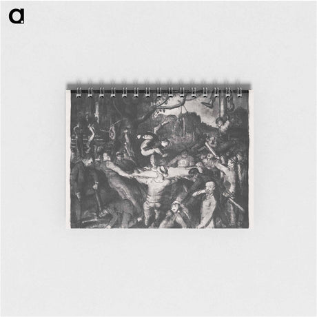 アートメモ帳-Initiation in the Frat
 - ボストン公共図書館 Memo.