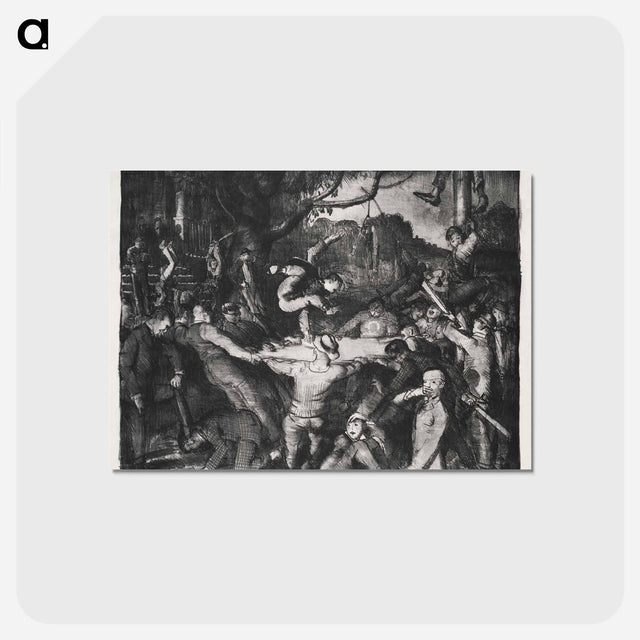 アートポストカード-Initiation in the Frat
 - ボストン公共図書館 Postcard.