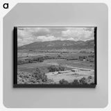 アートパネル-Farmstead of Spanish-American Farmer, Amalia
 - ラッセル リー Canvas.