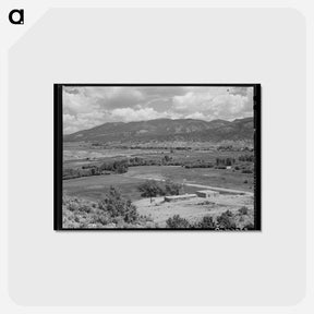 アートポストカード-Farmstead of Spanish-American Farmer, Amalia
 - ラッセル リー Postcard.