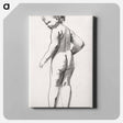 アートパネル-Nude child - ボストン公共図書館 Canvas.
