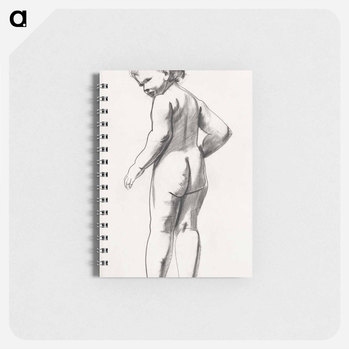 アートメモ帳-Nude child - ボストン公共図書館 Memo.