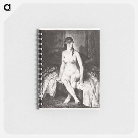 アートメモ帳-Evening, Nude on Bed
 - ボストン公共図書館 Memo.