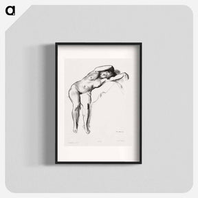 アートポスター-Nude Study
 - ボストン公共図書館 Poster.