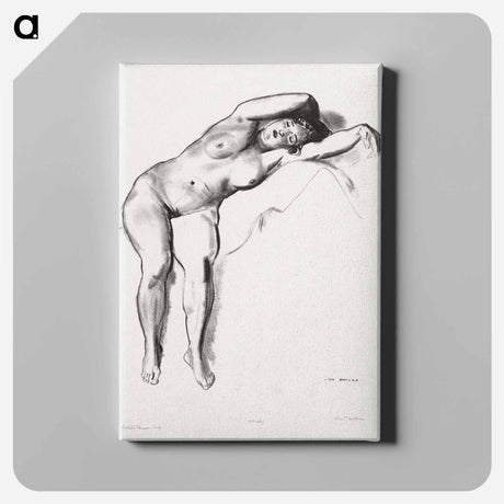 アートパネル-Nude Study
 - ボストン公共図書館 Canvas.