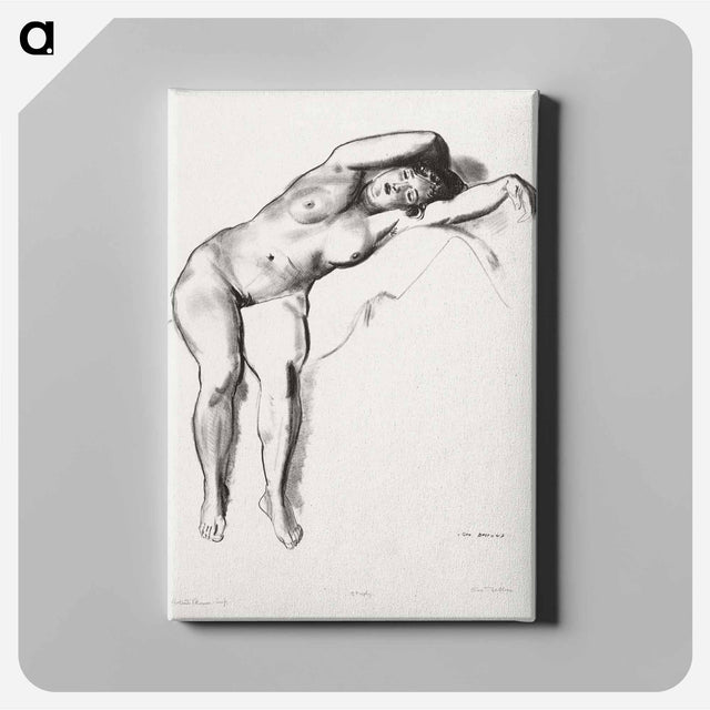 アートパネル-Nude Study
 - ボストン公共図書館 Canvas.