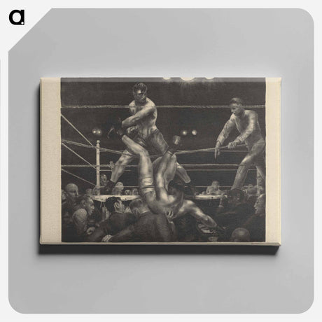 アートパネル-Dempsey and Firpo
 - ボストン公共図書館 Canvas.