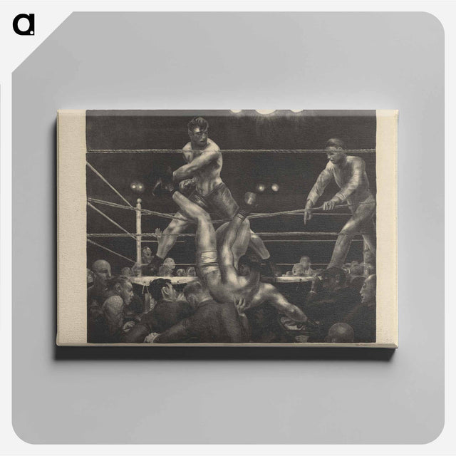 アートパネル-Dempsey and Firpo
 - ボストン公共図書館 Canvas.
