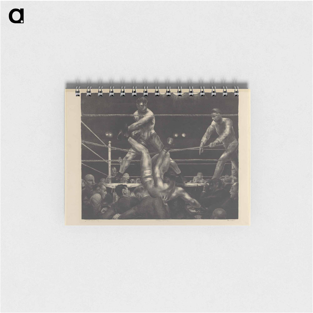 アートメモ帳-Dempsey and Firpo
 - ボストン公共図書館 Memo.