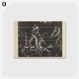 アートポストカード-Dempsey and Firpo
 - ボストン公共図書館 Postcard.