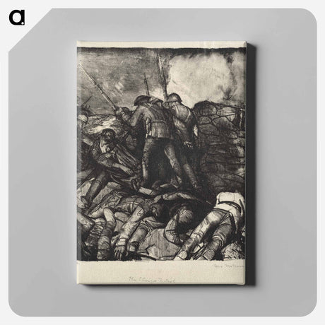 アートパネル-The Charge, Right Detail
 - ボストン公共図書館 Canvas.