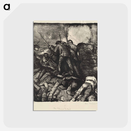 アートポストカード-The Charge, Right Detail
 - ボストン公共図書館 Postcard.