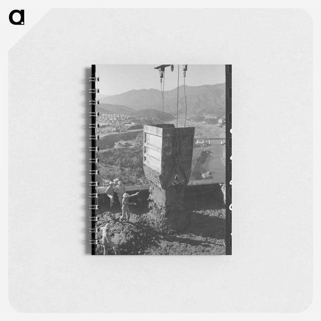 アートメモ帳-Shasta Dam Construction
 - ラッセル リー Memo.