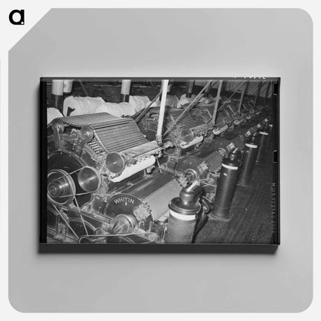 アートパネル-Cotton Rope Machines
 - ラッセル リー Canvas.