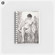 アートメモ帳-Nude Woman Seated
 - ボストン公共図書館 Memo.