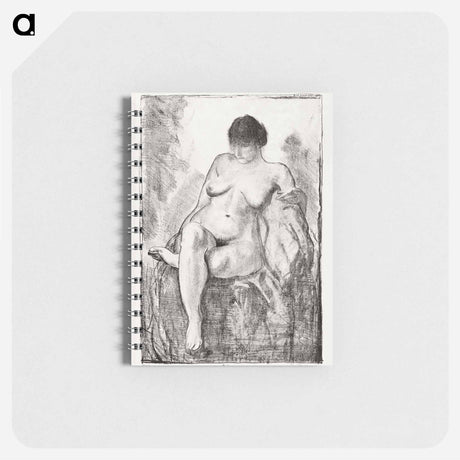 アートメモ帳-Nude Woman Seated
 - ボストン公共図書館 Memo.