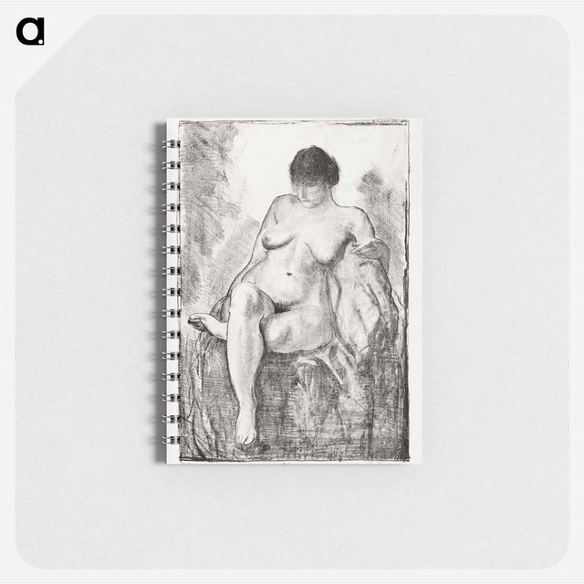 アートメモ帳-Nude Woman Seated
 - ボストン公共図書館 Memo.