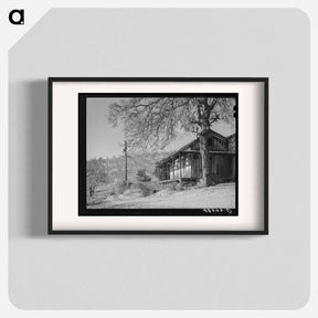 アートポスター-Auburn Farm House
 - ラッセル リー Poster.