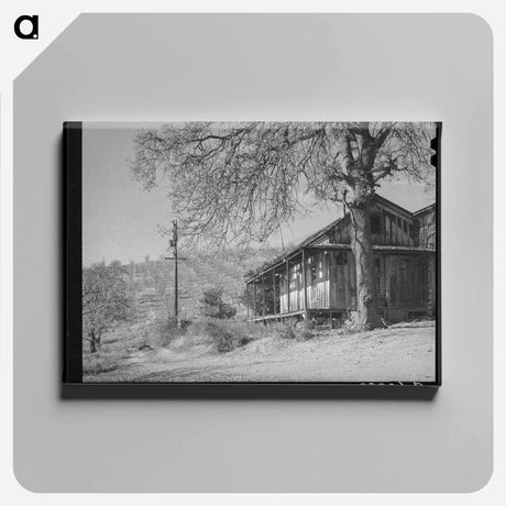 アートパネル-Auburn Farm House
 - ラッセル リー Canvas.