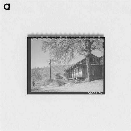 アートメモ帳-Auburn Farm House
 - ラッセル リー Memo.
