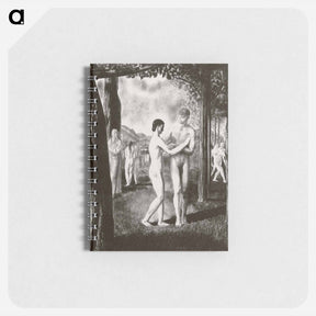 アートメモ帳-The Lovers That Passed Him By
 - ボストン公共図書館 Memo.