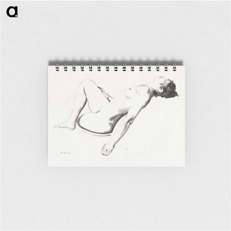 アートメモ帳-Nude on a Pillow
 - ボストン公共図書館 Memo.
