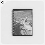 アートメモ帳-Traveling Tower, Shasta County
 - ラッセル リー Memo.