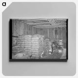 アートパネル-Bean Warehouse Interior
 - ラッセル リー Canvas.