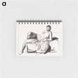 アートメモ帳-Nude on a Couch
 - ボストン公共図書館 Memo.