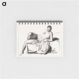アートメモ帳-Nude on a Couch
 - ボストン公共図書館 Memo.