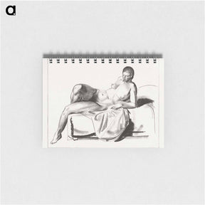 アートメモ帳-Nude on a Couch
 - ボストン公共図書館 Memo.