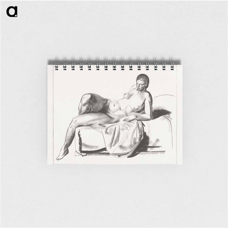 アートメモ帳-Nude on a Couch
 - ボストン公共図書館 Memo.